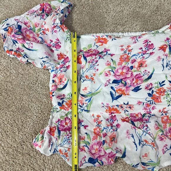 American Eagle flower crop top - Picture 10 of 11